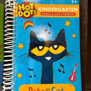 Kindergarten Reading & Math Workbook - Blue